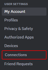 Connections Page